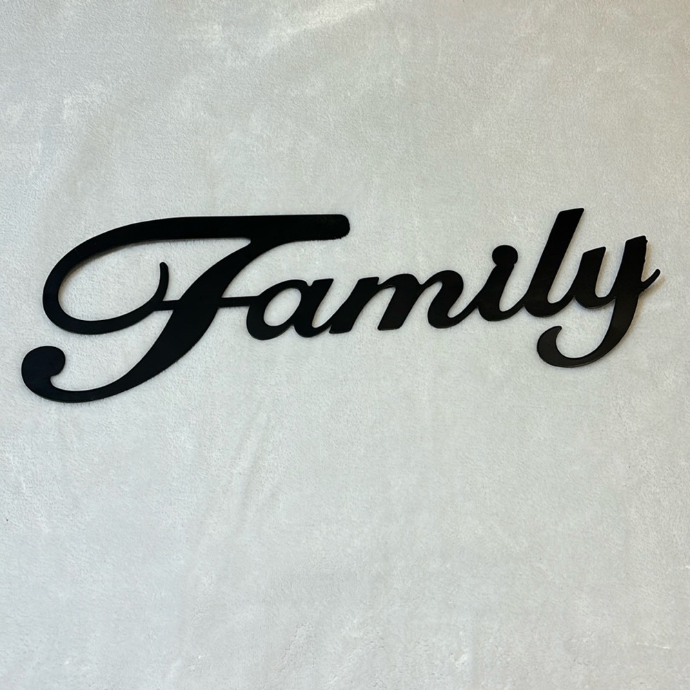 Black Family Hanging Decor